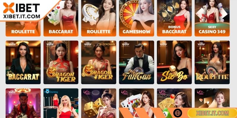 Casino Trực Tuyến XIBET Có Dealer Thiên Đường Giải Trí Slot Game khám phá thế giới giải trí hấp dẫn